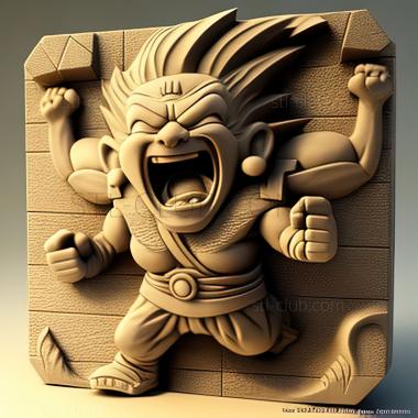 3D model Dragon Quest The Adventure of Dai Riku Sanjo Koji Inada (STL)